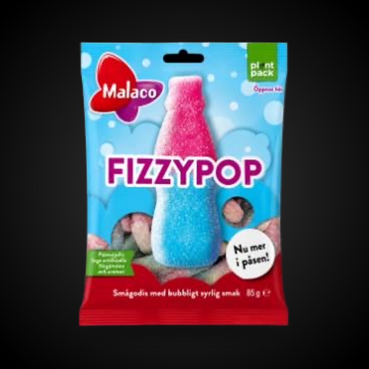 Malaco FizzyPop 80g